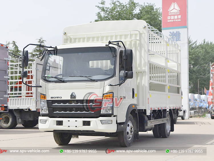 Sinotruk 2 Tons Cangzha Lorry - Front Left Side